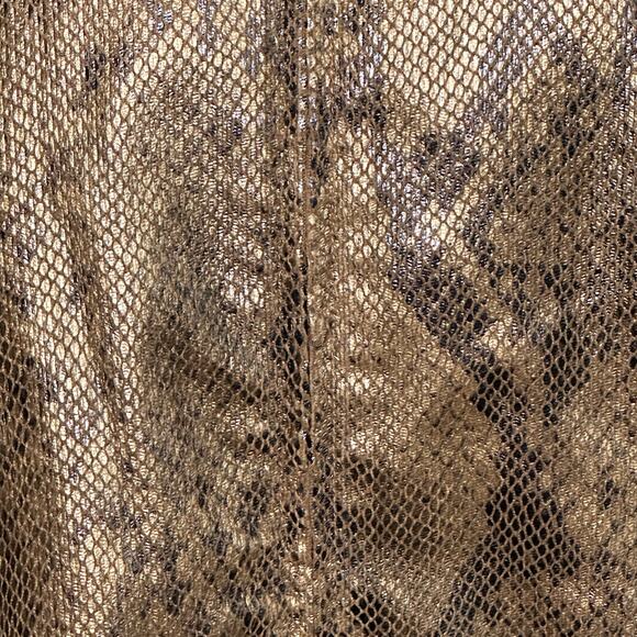Alfred Dunner Brown Snake Skin Print Jacket, Size 18, NWT - Picture 4 of 6